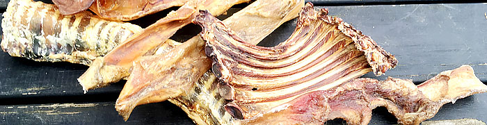 Oksepandelap ribben kalvestruber okseøre luftrør